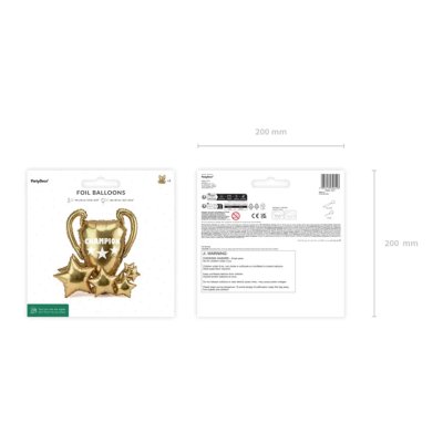 Trofej s hvězdami samostojící 83x87cm fóliový balónek - Screenshot 2026-10-14 at 07-49-05 Standing foil balloon Trophy with stars 83x87 cm gold - Designer decorations and ideas for every party! - PartyDeco.png