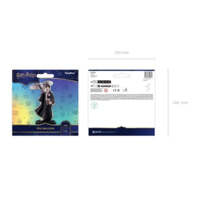 Harry Potter s Hedvikou samostojící 90x145cm fóliový balónek - Screenshot 2026-10-14 at 13-00-17 Standing foil balloon Harry Potter with Hedwig 90x145 cm black - Designer decorations and ideas for every party! - PartyDeco.png