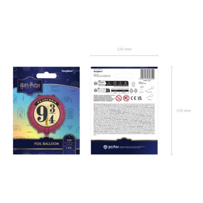 Kruh "Platform 9 3/4" 35cm fóliový balónek - Screenshot 2026-10-14 at 13-17-58 Foil balloon Harry Potter Platform 9 3_4 35 cm burgundy-beige - Designer decorations and ideas for every party! - PartyDeco.png