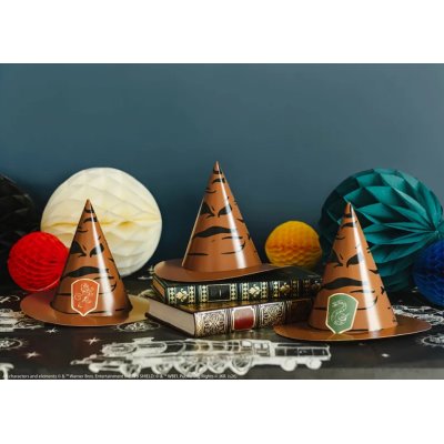 Čepičky "Harry Potter klobouk" 16cm, 6ks - Screenshot 2026-10-14 at 14-34-47 Hats Harry Potter Sorting Hat 16 cm brown (1 pkt _ 6 pc.) - Designer decorations and ideas for every party! - PartyDeco.png