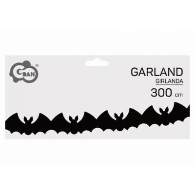 Girlanda papírová "Netopýři", 300cm - 99807.jpg