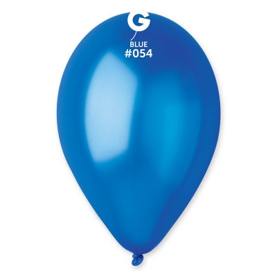 Balónek 30cm/12" #054 modrý (50ks/bal) - GM120_54_O.jpg