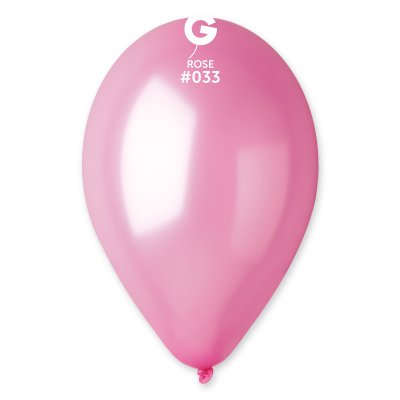 Balónek 30cm/12" #033 růžová (50ks/bal) - GM120_33_O.jpg