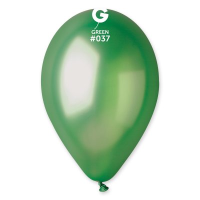 Balónek 28cm/11" #037 zelený (100ks/bal) - GM110_37_O.jpg