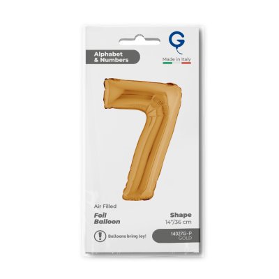 ČÍSLICE ZLATÁ MINI 7 (36cm,14") fóliový balónek nafukovací - 14027g-p-b.jpg
