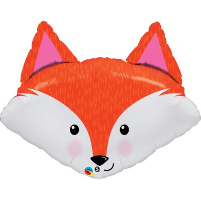Liška 14"/35cm fóliový balónek