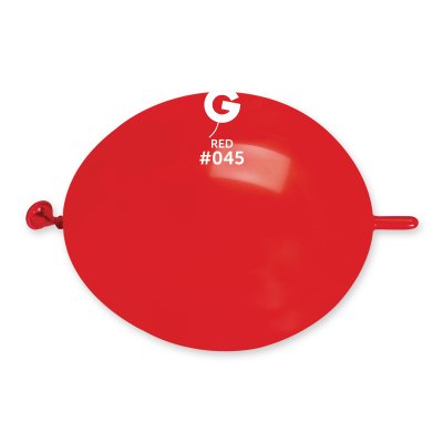 Balónek spojovací 16cm/6" #045 červený (100ks/bal) - GL6_45_O.jpg
