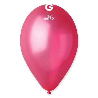 Balónek 28cm/11" #032 červený (100ks/bal) - GM110_32_O.jpg