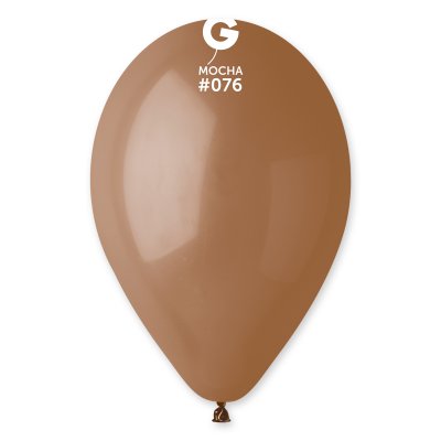 Balónek 30cm/12" #076 Mocha (100ks/bal) - G110_76_O.jpg