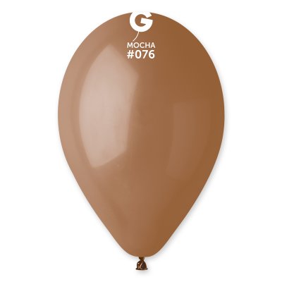 Balónek 26cm/10" #076 Mocha (100ks/bal) - G90_76_O.jpg