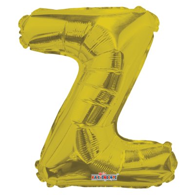 Písmeno Z zlaté malé 14"/35cm