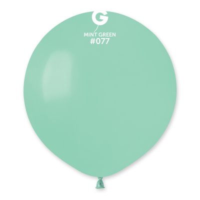 Balónek 48cm/19" #077 mátově zelený (25ks/bal) - G150_77_O.jpg