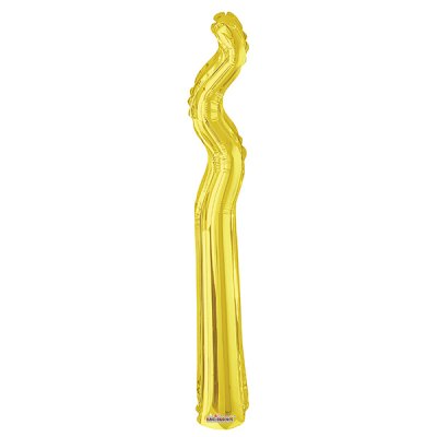 Kudrlina ZIG ZAG zlatá 14"/35cm