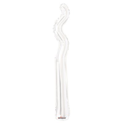 Kudrlina ZIG ZAG bílá 14"/35cm
