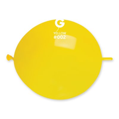 Balónek spojovací 33cm/13" #002 žlutý (50ks/bal) - GL13_02_O.jpg
