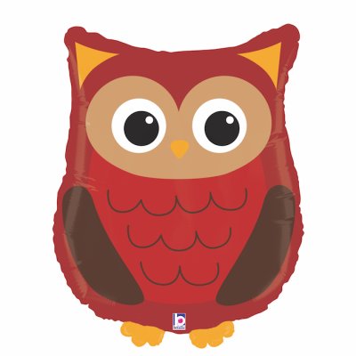 Sova 23"/58cm fóliový balónek nafukovací