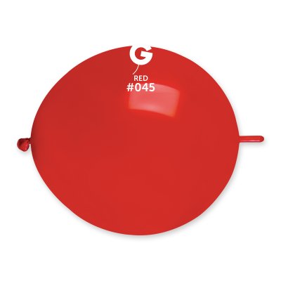 Balónek spojovací 33cm/13" #045 červený (50ks/bal) - GL13_45_O.jpg