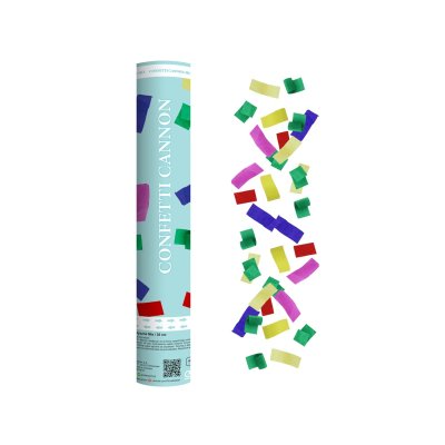 Konfety vystřelovací barevný mix 30 cm Konfety vystřelovací barevný mix 30 cm