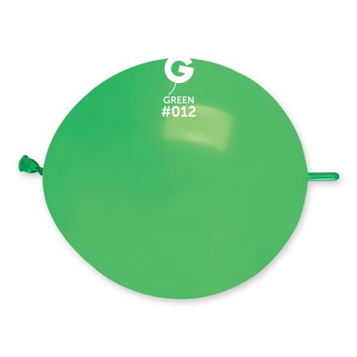 Balónek spojovací 33cm/13" #012 zelený (50ks/bal) - GL13_12_O.jpg