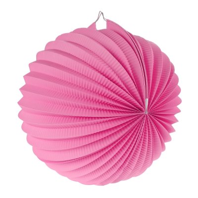 Lampion dekorační ,,koule" růžová