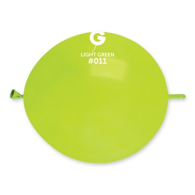 Balónek spojovací 33cm/13" #011 světle zelený (50ks/bal) - GL13_11_O.jpg