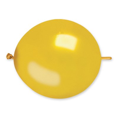 Balónek spojovací 33cm/13" #039 zlatá (50ks/bal) - GLM13_39_O.jpg