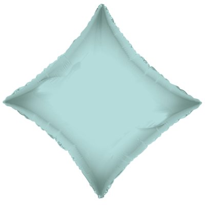 Diamond - mátově zelený 18"/46cm fóliový balónek