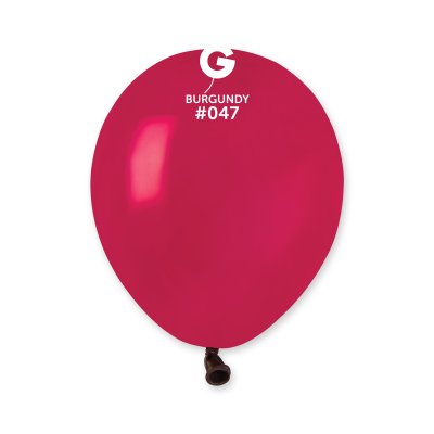 Balónek 13cm/5" #047 bordó (100ks/bal) - A50_47_O.jpg