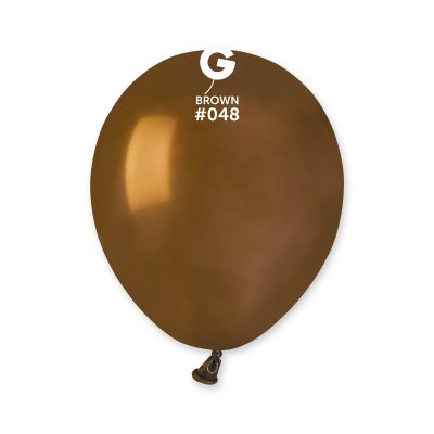 Balónek 13cm/5" #048 hnědý (100ks/bal) - A50_48_O.jpg