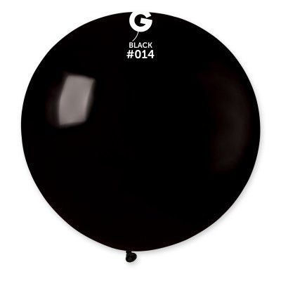 Balónek G40 #014 černý (100cm, 40") - G40_14_O.jpg