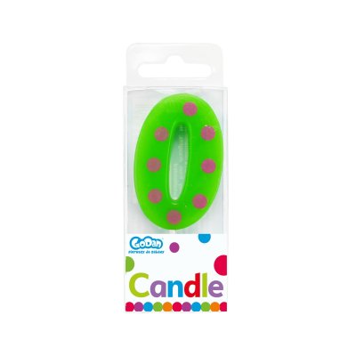 Svíčka dortová TEČKY "0" 6cm, - swcg0-mm.jpg