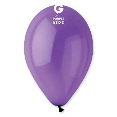 Balónek 30cm/12" #020 fialový (100ks/bal) - G110_20_O.jpg