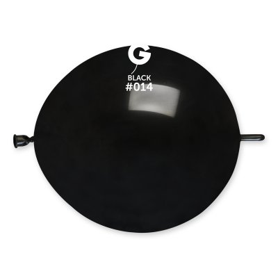 Balónek spojovací 33cm/13" #014 černý (50ks/bal) - GL13_14_O.jpg