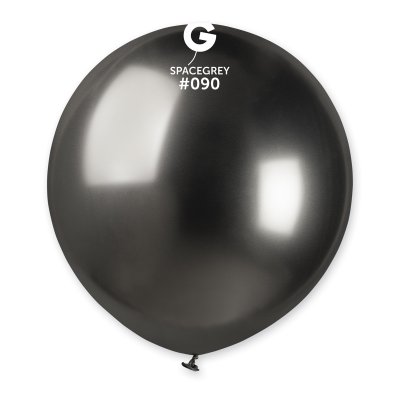 Balónek 48cm/19" #090 SHINY vesmírný šedý (25ks/bal) - GB150_90_O.jpg