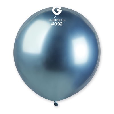 Balónek 48cm/19" #092 SHINY modrý (25ks/bal) - GB150_92_O.jpg