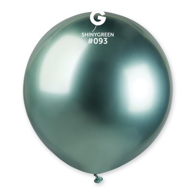 Balónek 48cm/19" #093 SHINY zelený (25ks/bal) - GB150_93_O.jpg