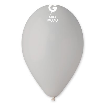 Balónek 33cm/13" #070 šedý ZIP BAGS (50ks/bal) - G120_70_O.jpg