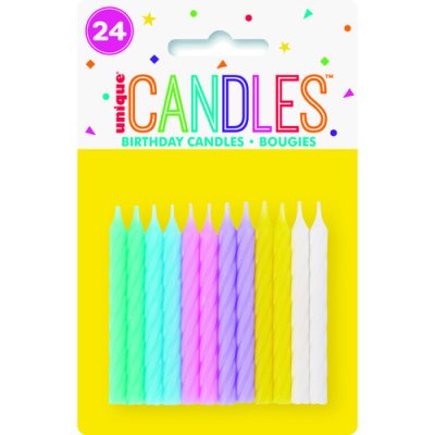 Svíčky dortové - pastelové spirály 24ks - 19970.jpg