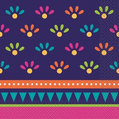 Ubrousky papírové - Fiesta 33x33cm, 20ks