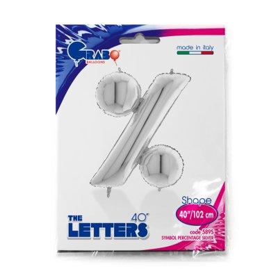 SYMBOL STŘÍBRNÝ % (102cm,40") fóliový balónek nafukovací - 589S-P-Packaged.jpg