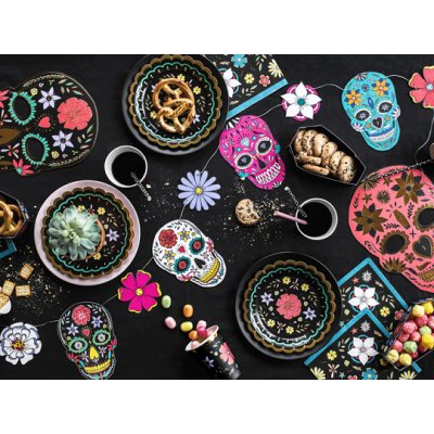 Kelímky papírové "Cukrová lebka" 6ks - stThumbnailPlugin.php.jpg