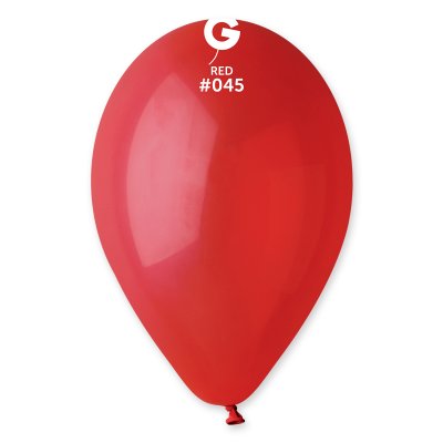 Balónek 33cm/13" #045 červený (50ks/bal) - G120_45_O.jpg