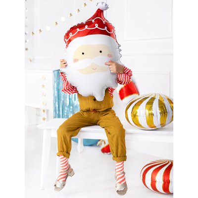 Santa Claus 37x60cm  - fóliový balónek - big_FB79_03_S.jpg