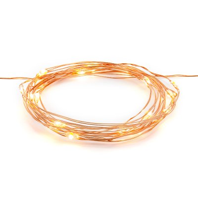 LED světýlka na měděném drátku 1.90m