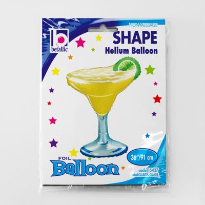 Sklenička s Margaritou 36"/91cm fóliový balónek nafukovací - 15437.jpg