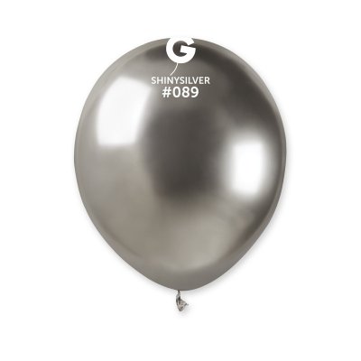 Balónek SHINY 13cm/5" #089 stříbrný (100ks/bal) - 89.jpg