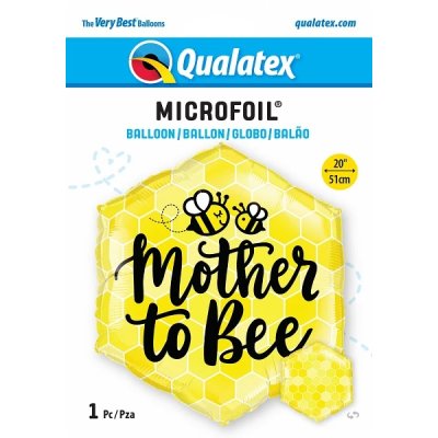 Hexagon - Mother to Bee 20"/51cm fóliový balónek - 16436c.jpg