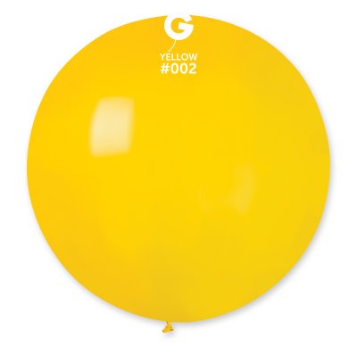 Balónek 80cm/31" #002 žlutý - G220_02_O.jpg