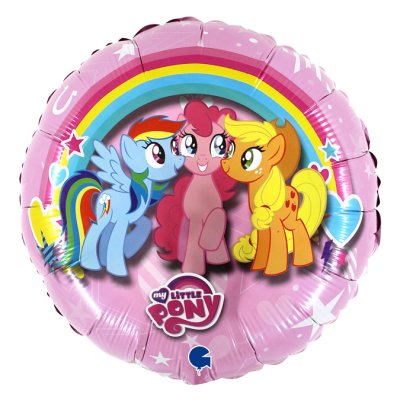 My Little Pony kruh 18"/46cm fóliový balónek nafukovací