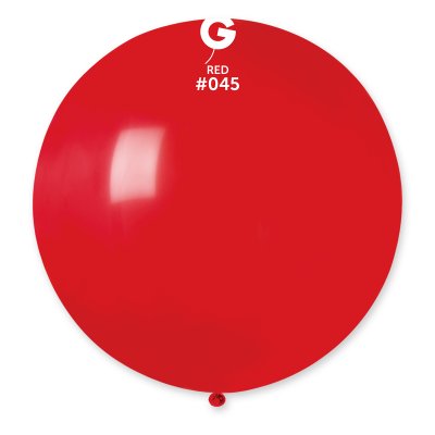 Balónek 80cm/31" #045 červený - G220_45_O.jpg
